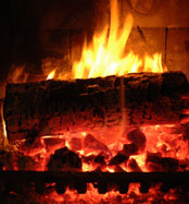 Fireplace - Wood burning
