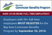 Commuter Benefit Program Registration Ad