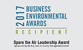 Spare the Air Leadership Award logo