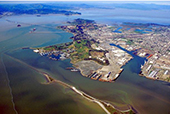 Richmond and San Pablo aerial view