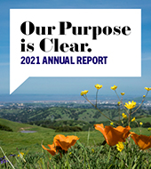 Our Purpose is Clear: 2021 Annual Report Cover